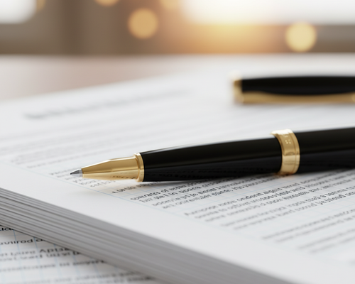 Business advisor reviewing loan requirements