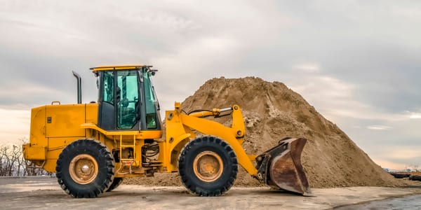 Heavy construction equipment and industrial machinery for export